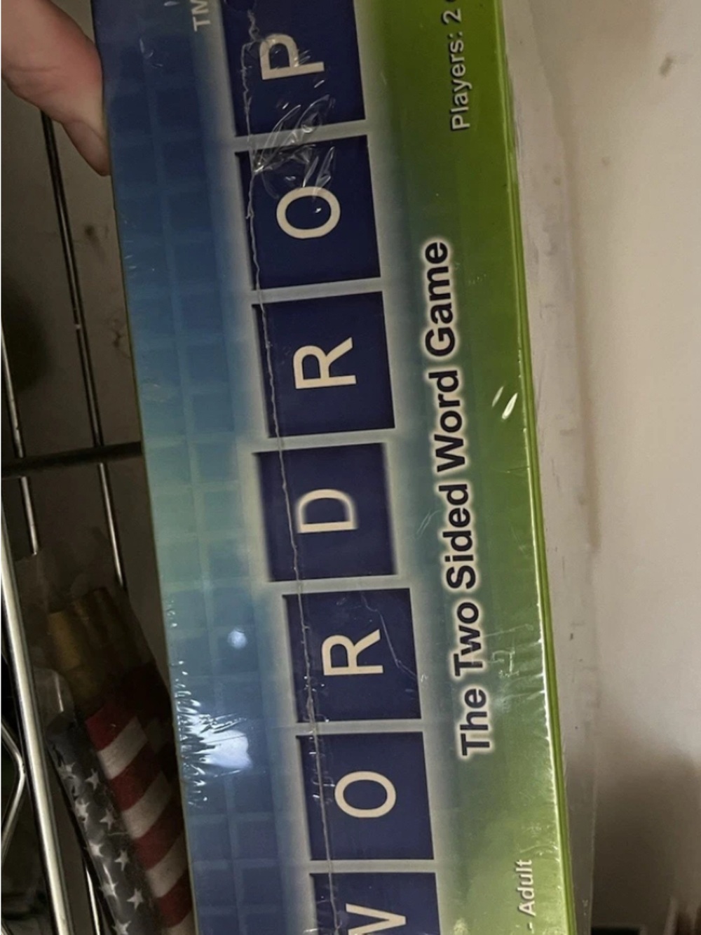 WORDROP Two-Sided Word Game - Letter Drop Game
New in box originally wrapped - Picture 3 of 3